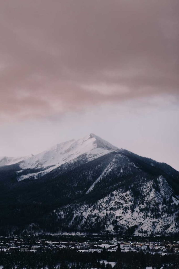 peak one in winter
